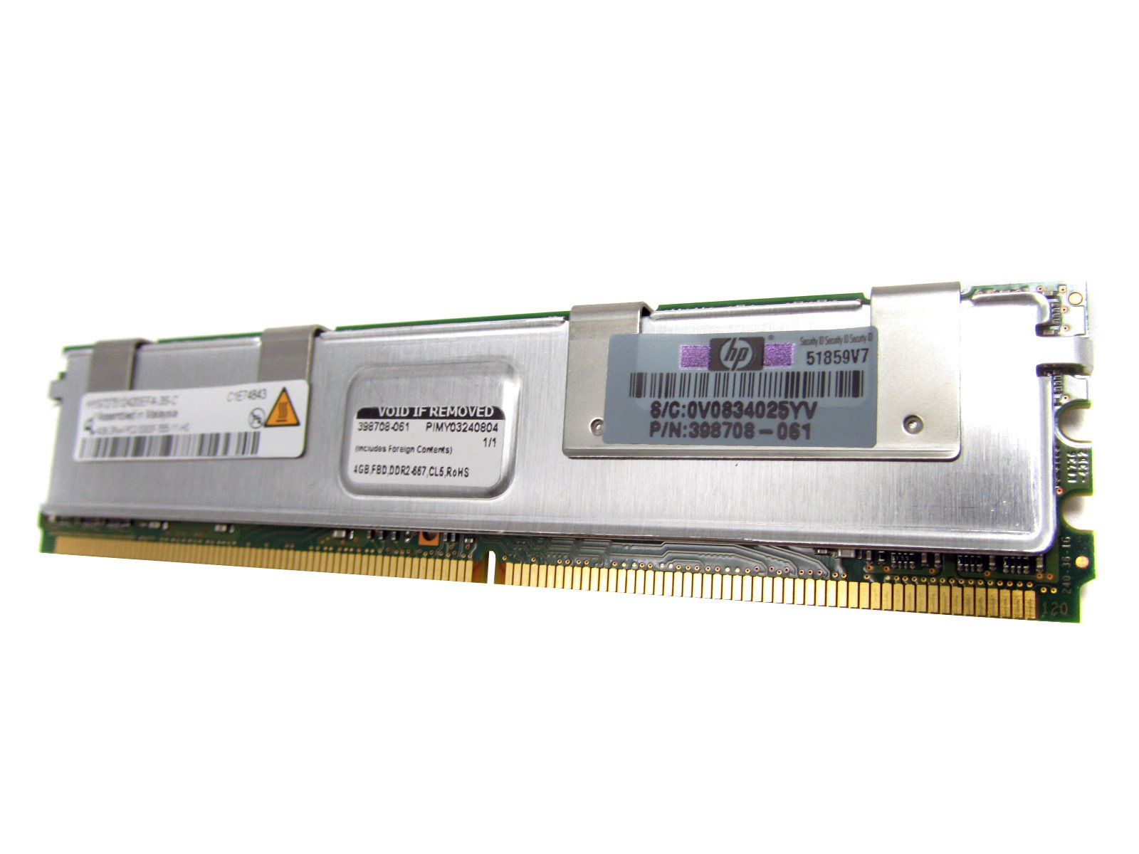Amazon.co.jp: Qimonda 4 GB pc2 – 5300 ddr2 ECC REG FBDメモリ